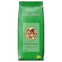 Mundo Feliz, Fichi Essiccati Biologici, 2 x 500 g
