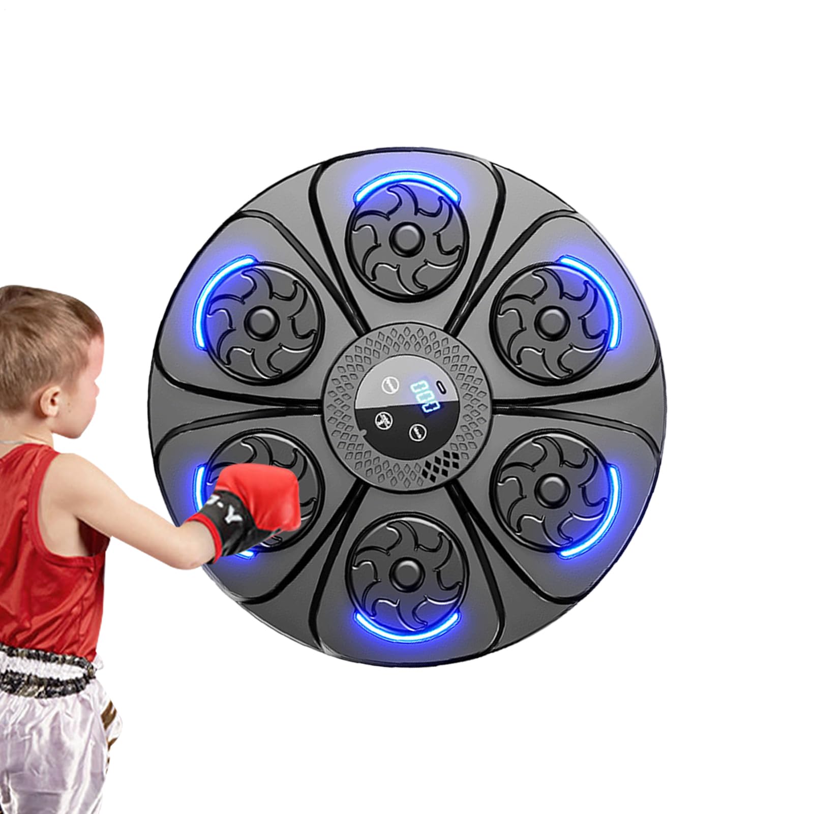 Dispositivo interattivo Smart da montare a parete | Boxe da parete per allenamento, sport, fitness, indoor sparring, adolescenti, Natale, casa, compleanno delle ragazze