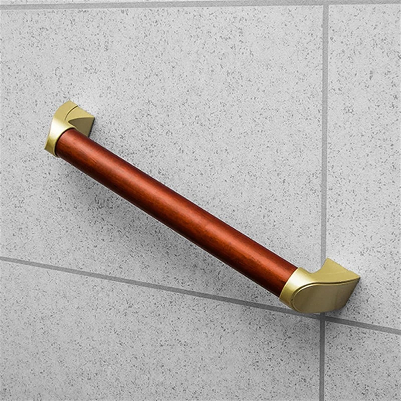 agarraderas baño Apoyabrazos de baño de Madera Maciza, manija de baño, apoyabrazos de bañera, pasamanos, Barras de Agarre, Barra de Mano de Lujo, Barra de Seguridad(10)