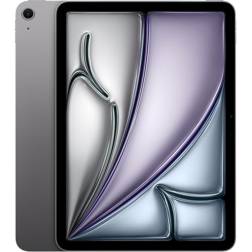 Apple iPad Air 11-inch (M4): Liquid Retina Display, 256GB, 12MP Front/Back Camera, Wi-Fi 7 with Apple N1, Touch ID, All-Day Battery Life — Space Gray