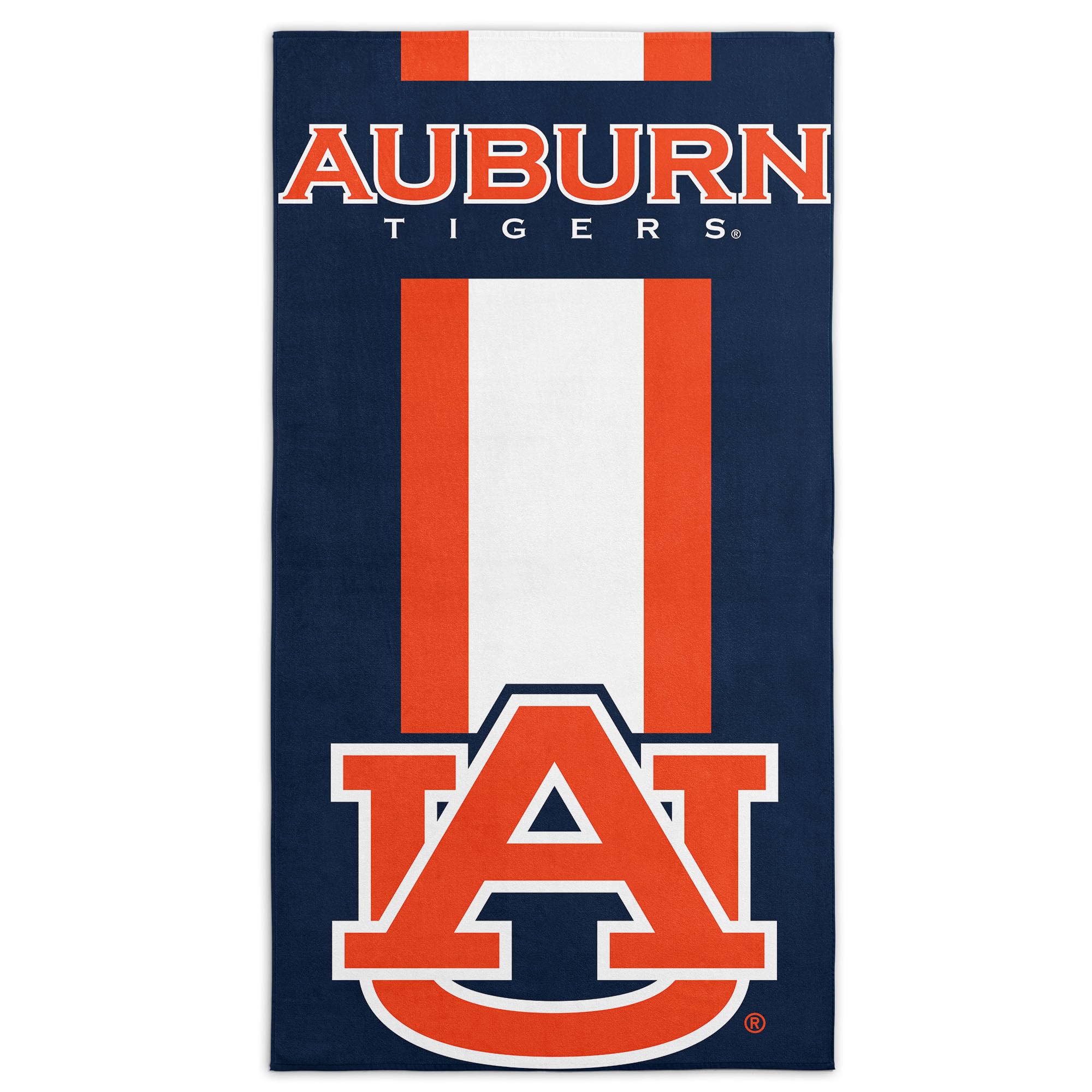 Northwest NCAA Auburn Tigers Unisex-Adult Beach Towel, 30" x 60", Zone Read
