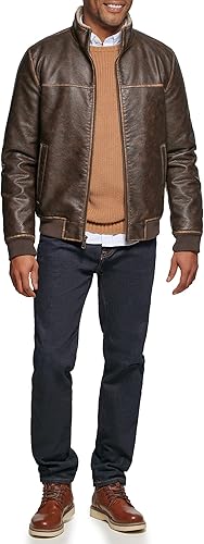 Miniatura 2 de Tommy Hilfiger Chaqueta bomber de piel sintética para hombre