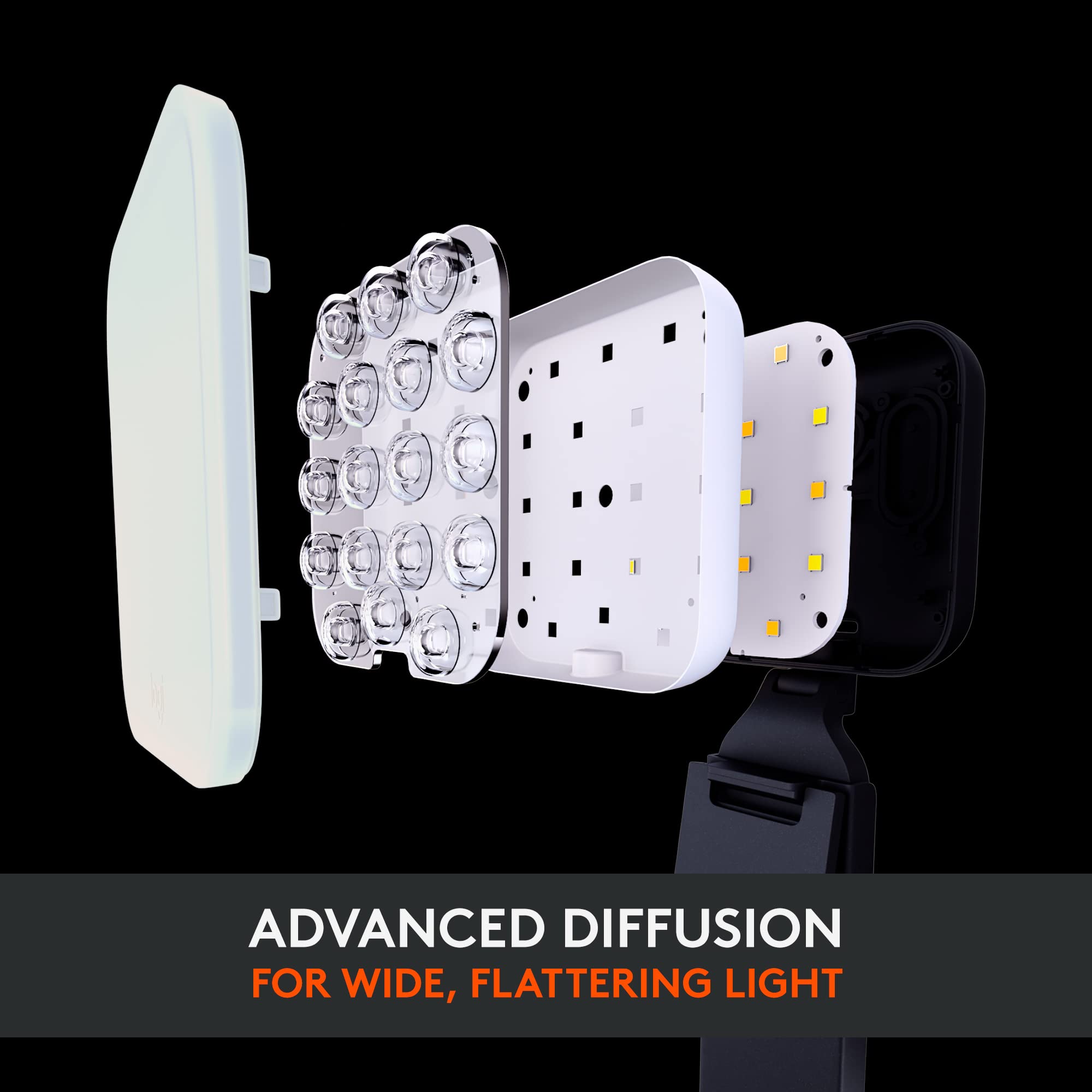 Logitech Litra Glow Premium LED Streaming Light with TrueSoft