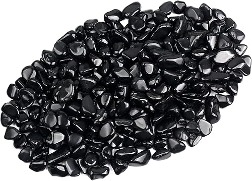 Miniatura 14 de ZenQ 1 lb (alrededor de 450 gramos) Calcita Acuática Lemuriana Piedras de Cuarzo Naturales Trituradas y Astilladas