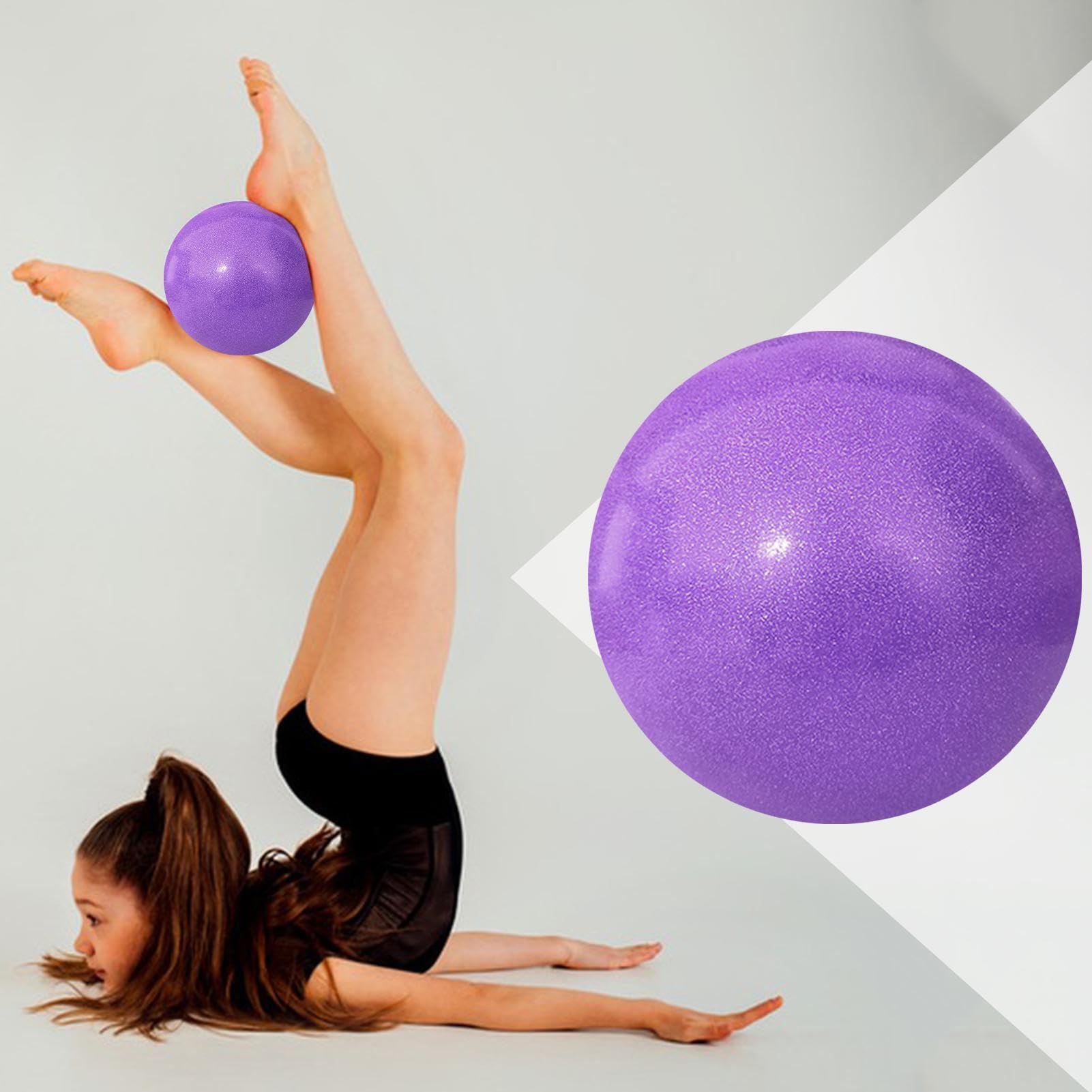 Pelota De Gimnasia Ritmica - 15 Cm Pelota De Ejercicio - Profesional Ergonómico - Pelotas Para Practica De Danza Y Gimnasia Ritmica Femenina - Para Flexibilidad Competicion Rendimiento Fitness