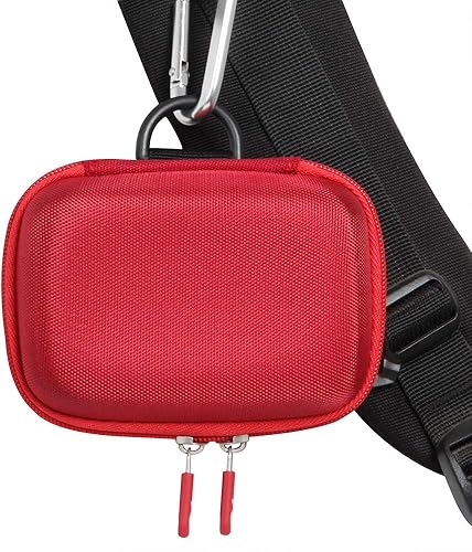 Miniatura 6 de Hermitshell Estuche rígido de viaje para cámara digital Canon PowerShot ELPH 180 20 MP (rojo)