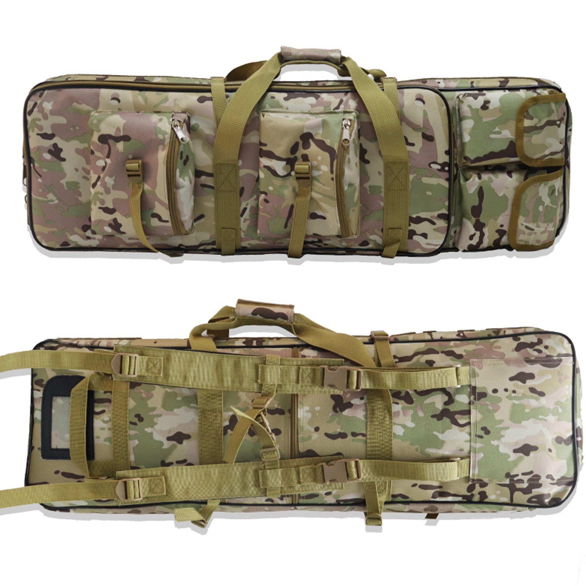 KLZUOPT Rifle Cases Tactical Rifle Case Gun Bag Soft Rifle Case Airsoft Gun Case Bag Gun Backpack Airsoft Pistol Case for Hunting Shooting Range Accessories
