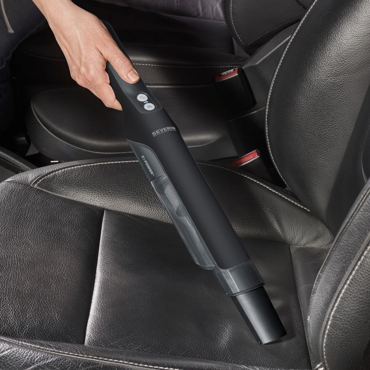 Aspirapolvere Portatile Senza Fili - Severin Hv9589 - 120 W - 30 Min - 200 Ml - 2 Livelli Di Potenza - Nero