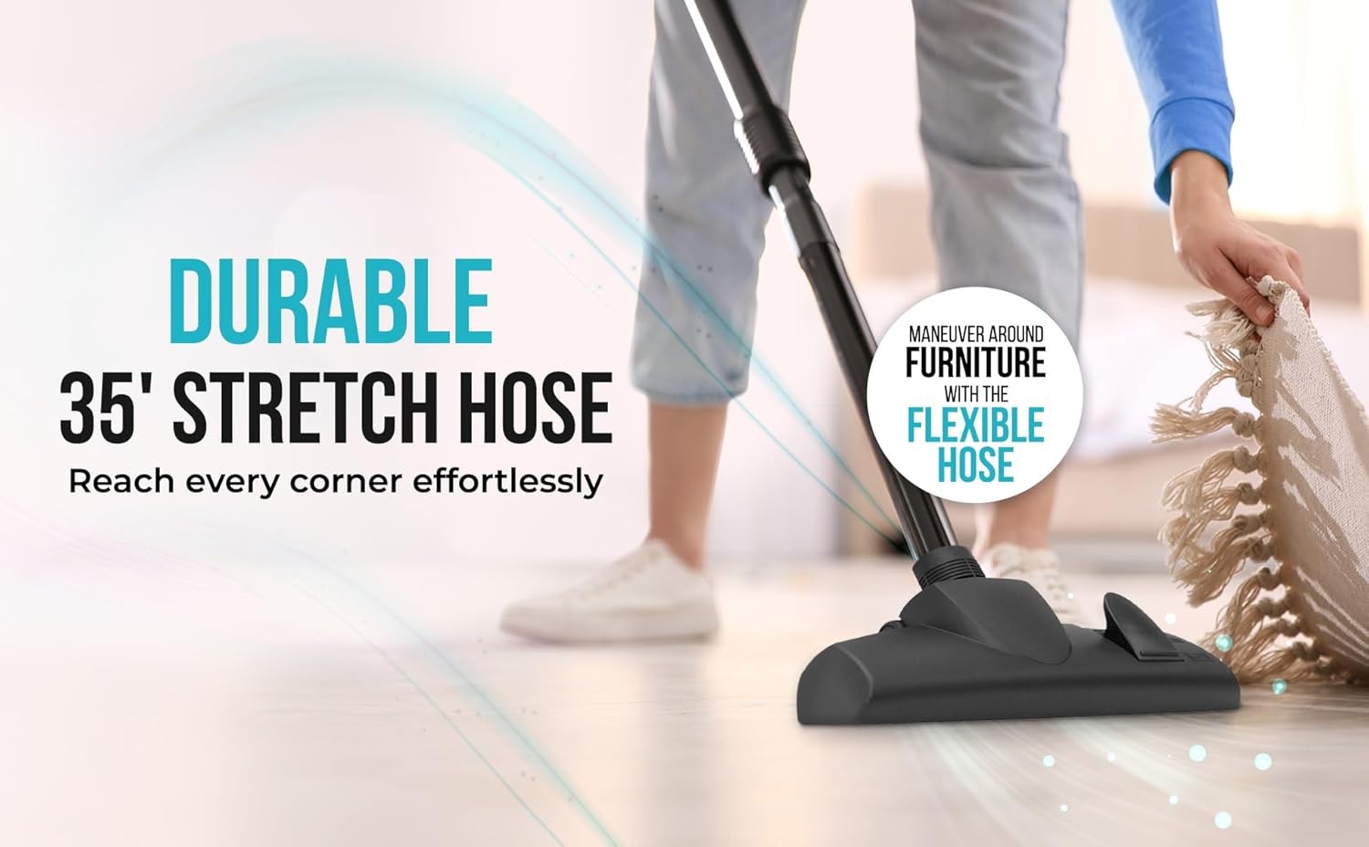 Intervac Design Central Vacuum Accessory Kit with Banded Cuff