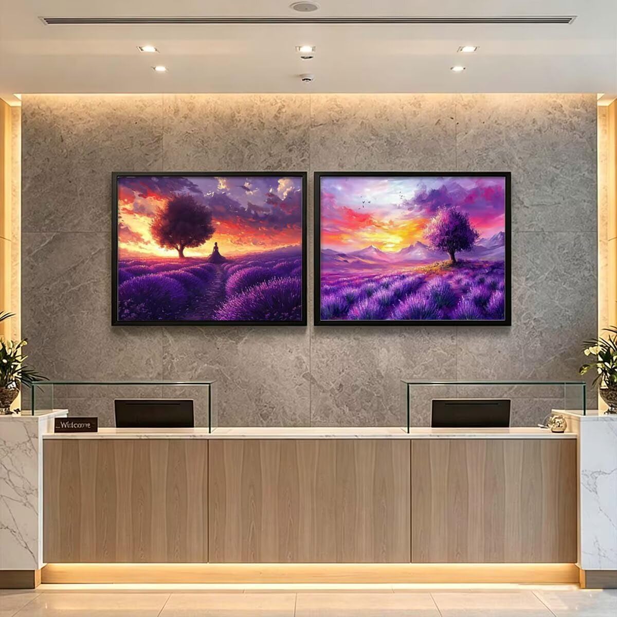 (2 Pack) Sky Diamond Painting Adult Kit For 110x80cm L-3067