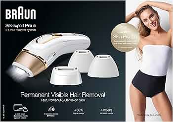 Braun IPL Silk-Expert Pro 5, At Home Permanent Visible Hair