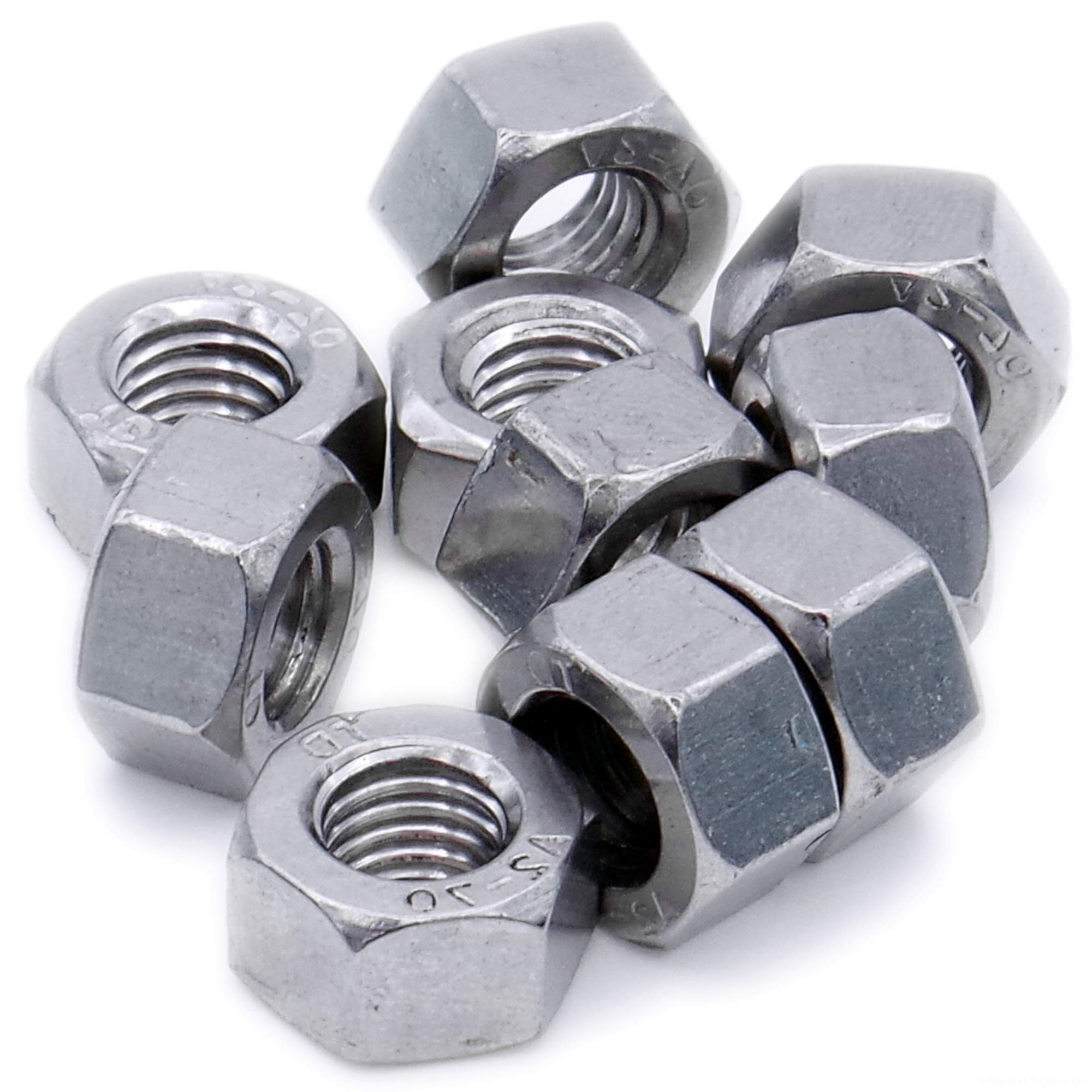 Singularity Supplies M5 (5Mm) Hex Nut (Heavy) - Stainless Steel (A2) (Pack Of 20)