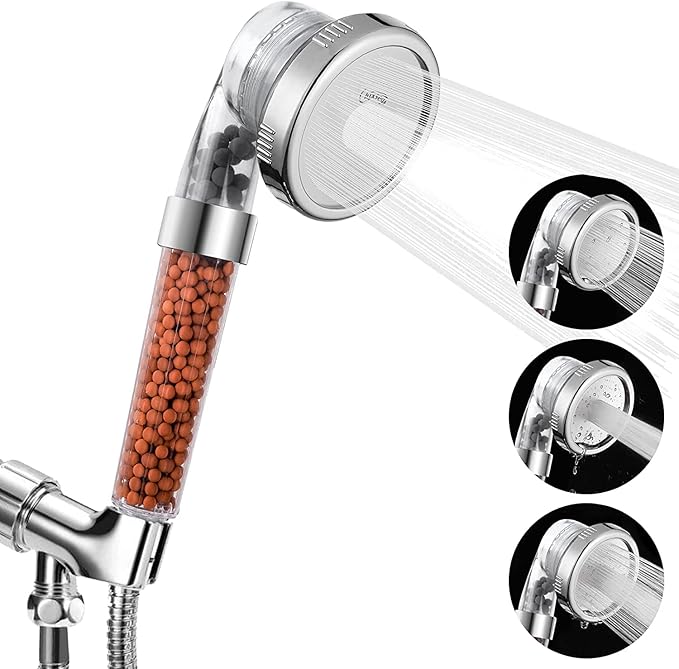 Mineral Stream Shower Head High Pressure Zenbody Shower Head With