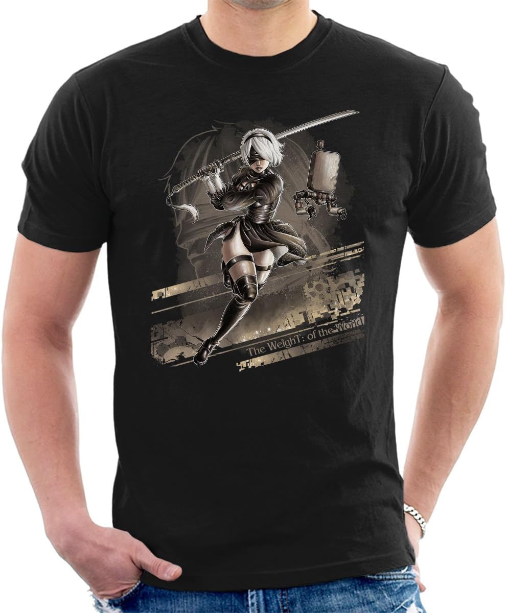 アボット奥谷/NieR:Automata Long Sleeve T-shirt アボット奥谷/NieR