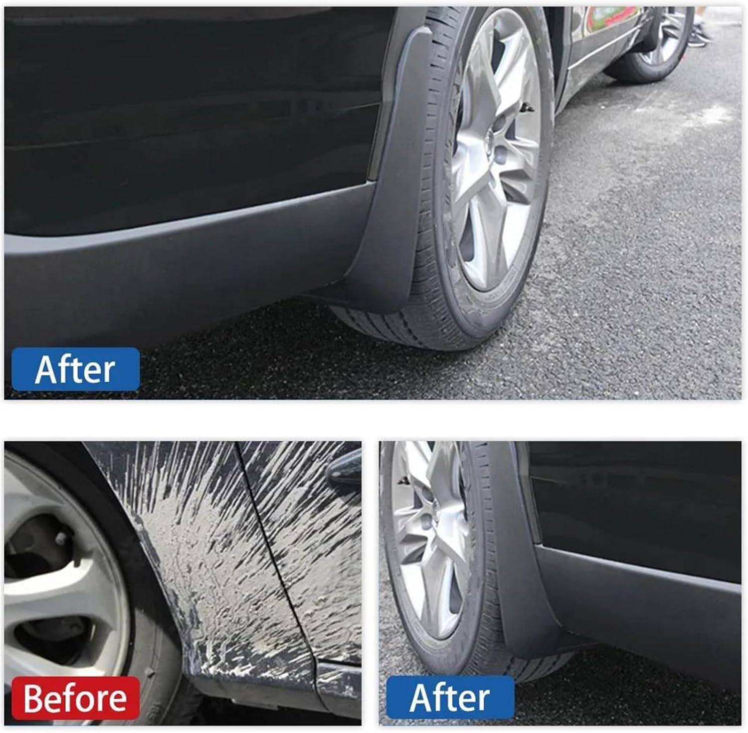 Front Rear Full Set Car Fender for Toyota Yaris Cross GR 2023 2024 Anti-Dirty Mud Flaps Guard Wheel Front Rear Splash Flap Car Accessories 4pcs