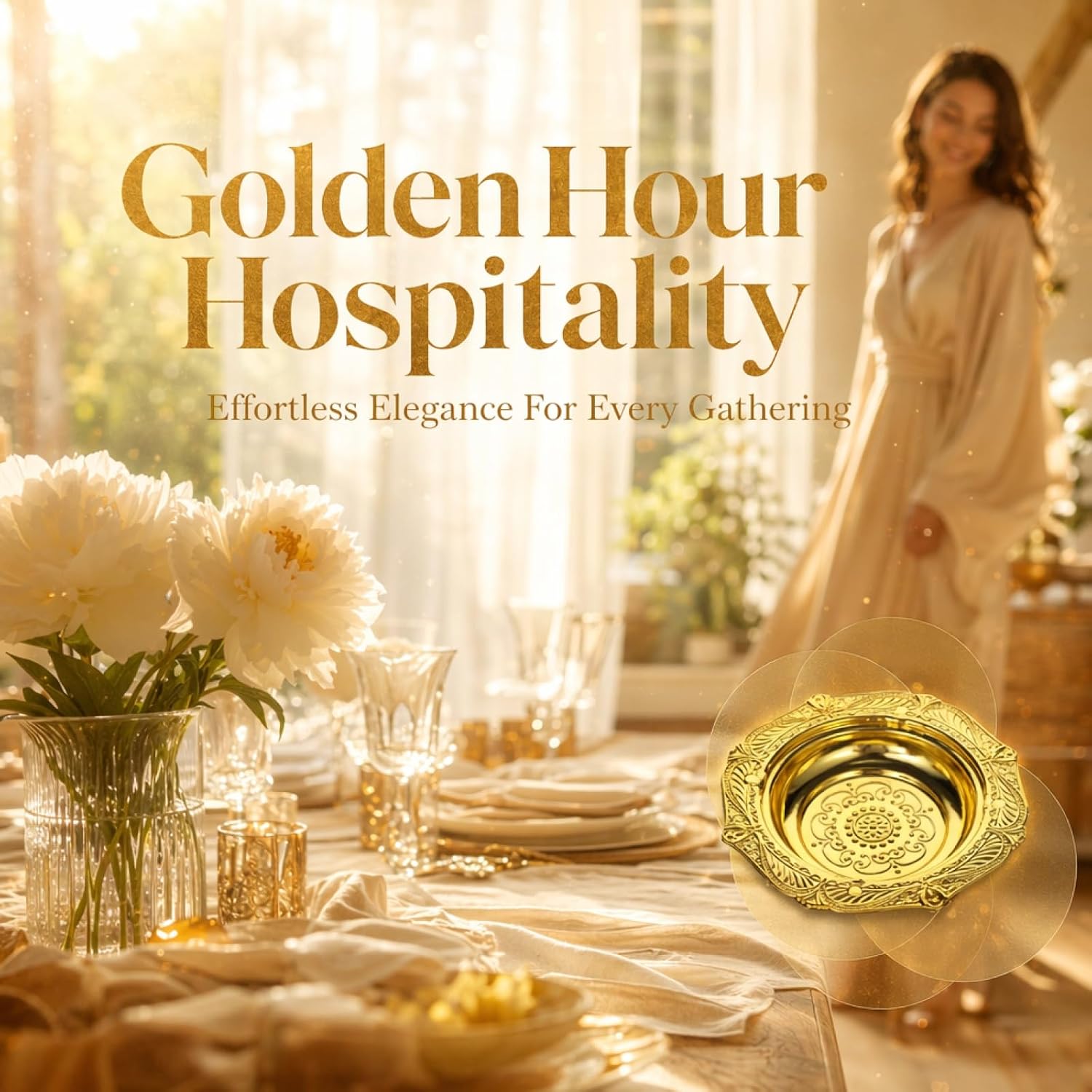 96 Pcs Mini Dessert Plates, 3.7 in Gold Dessert Plates with Engraved Rim