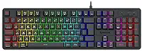 Teclado Membrana Gamer Redragon Netherbane K521-RGB USB Preto