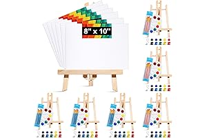 Yeaqee, 84-Piece Painting Night Kit for Adults