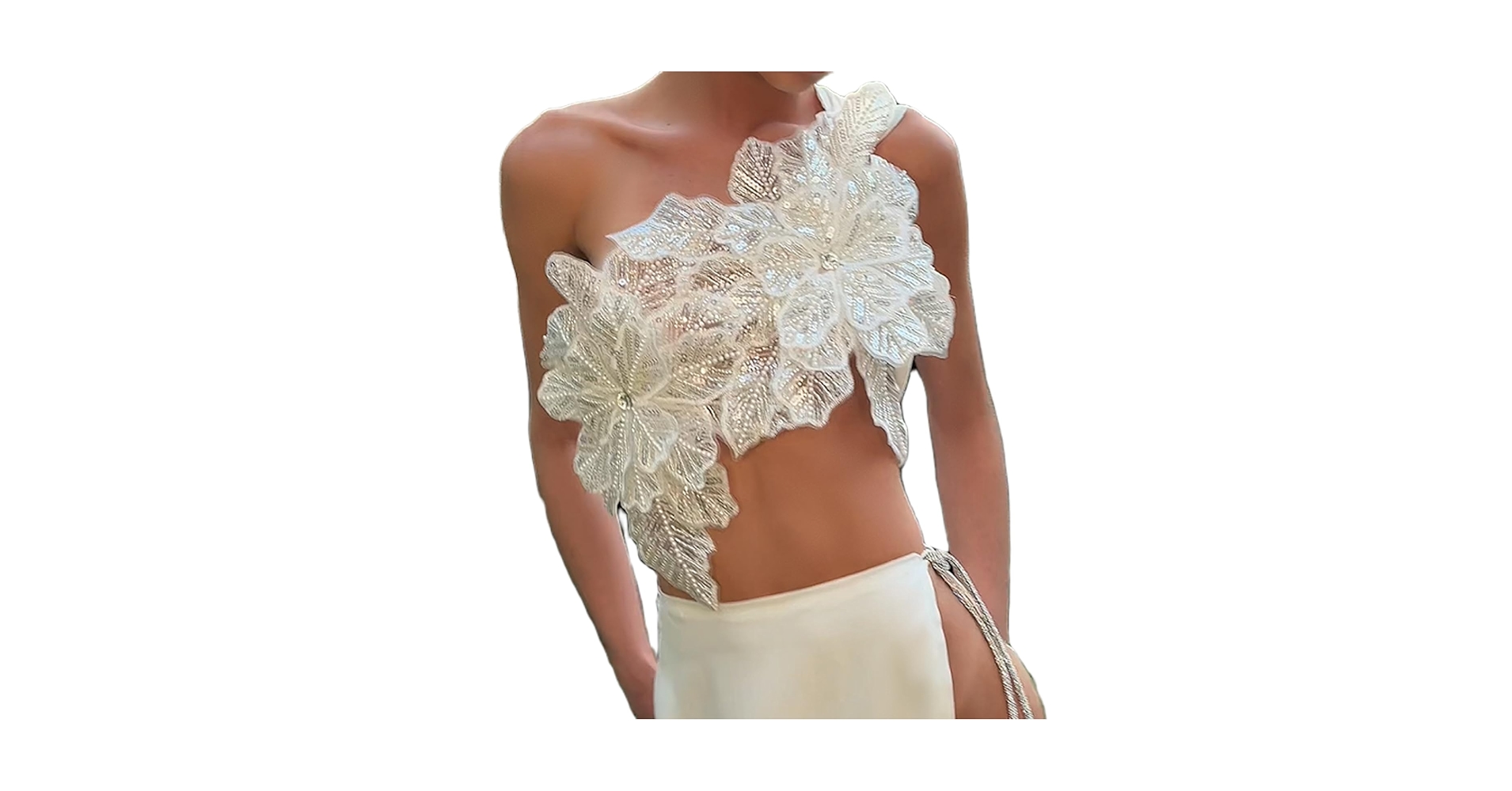 トップス S flower taped camisole theredthread S flower taped camisole Theredthread