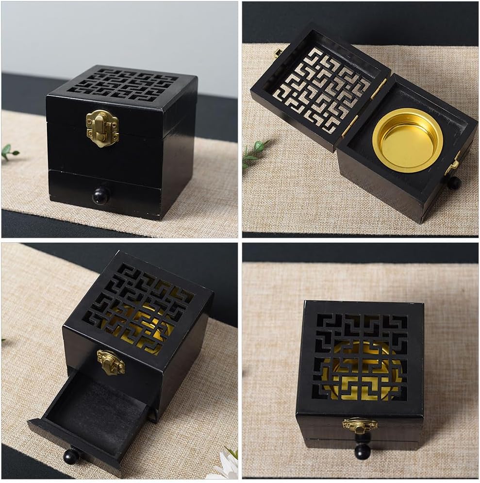 Cabilock Incense Burner, ncense Holder for Sticks，Ceramic Insence-Stick Holder，Incense Holder for Sage Cones and Frankincense Meditation Yoga Spa Room Decor