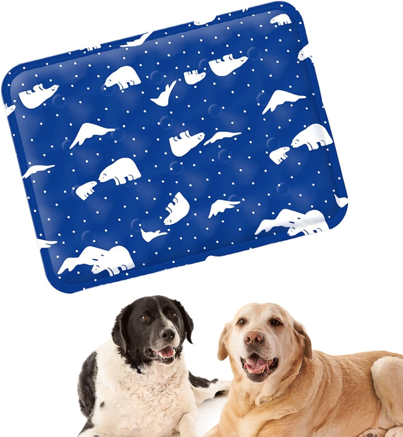 Krivety Gel Mat, Cooling Mat, Cooling Pad, Waterproof, Antibacterial, Cool Mat, Summer Sheet, Sleep, Bedding, Heatstroke Prevention, for People, Pets, Multi-purpose, Foldable (Dark Blue) (B0D41999RN) Amazon Price History, Amazon Price Tracker