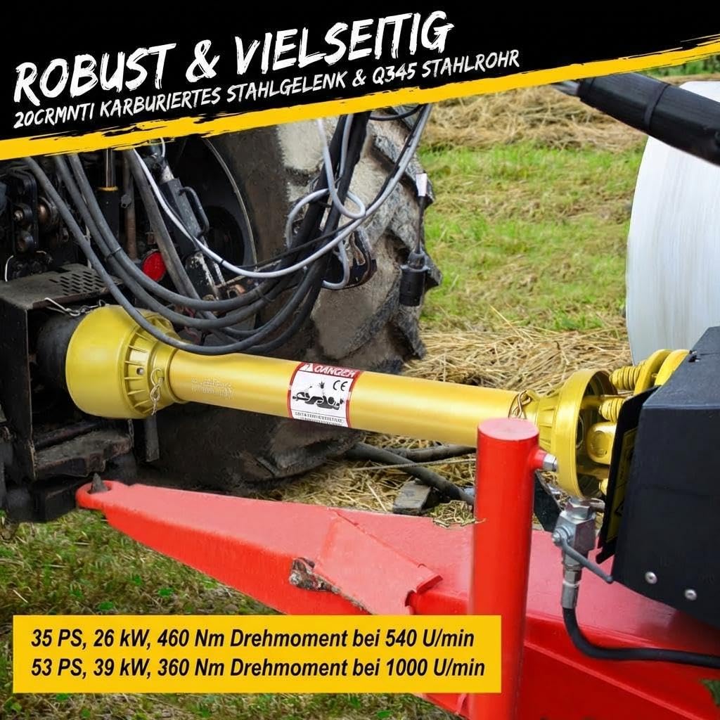 Zapfwelle Gelenkwelle Mit Rutschkupplung – Einste Produktbild-Vorschau 2