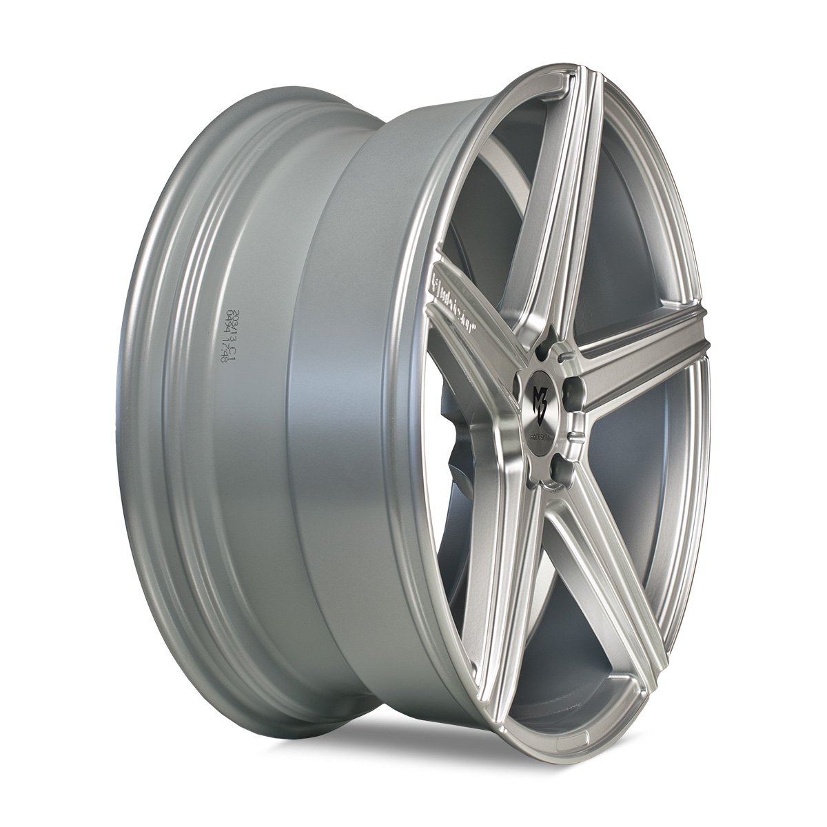 Felge mbDESIGN KV1 8,5x19 5x112 ET45 75.0 5R Glanzsilber