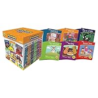 Vista 1 de Junior Learning Beanstalk Books - Juego de 2 decodificables de ficción, letras y sonidos