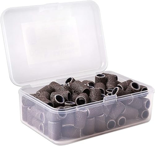 Miniatura 9 de Pana - 100 unidades de bandas para limar las uñas, con mandril color plata u oro