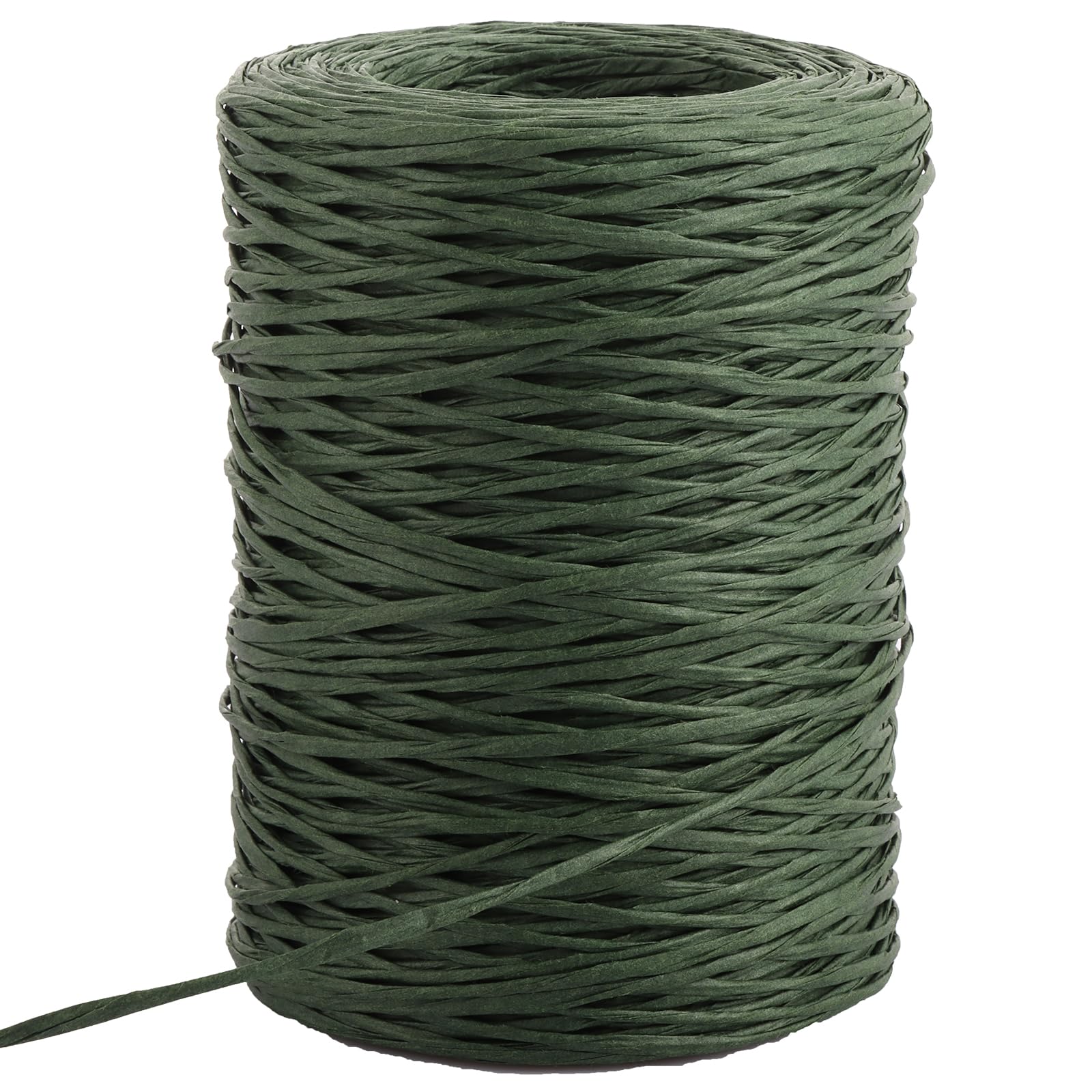 ASelected 210M Green Floral Wires,Bendable Vine Florist Wire,Paper Covered Wire for Floral Bouquets Wrapping, Wreath Making, Floristry Arrangement and Crafts Decorations,Green