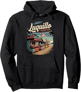 Luquillo Puerto Rico Souvenir Pullover Hoodie