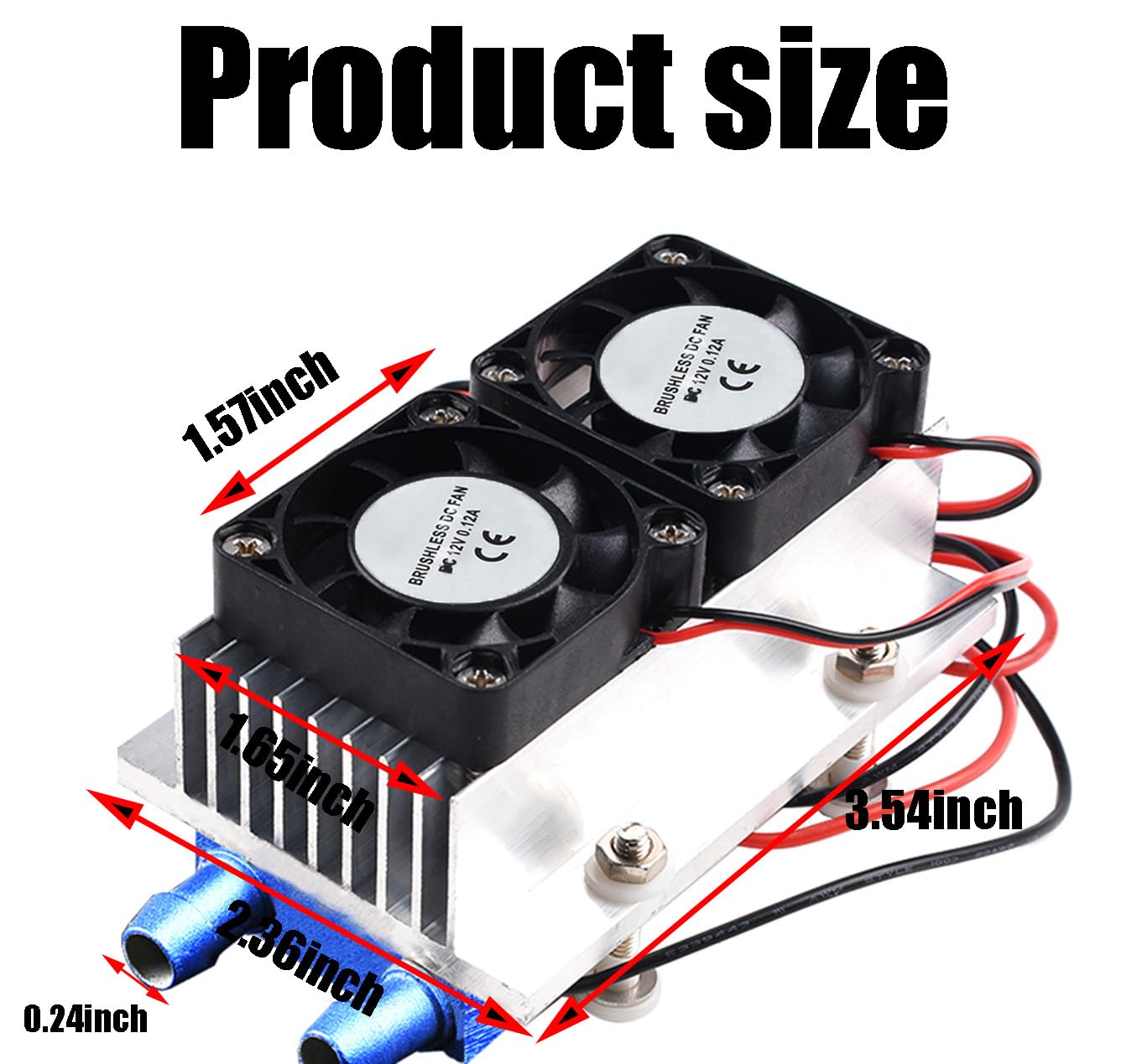 DIY Peltier Cooler Kit - 144W Refrigeration Cooler -7
