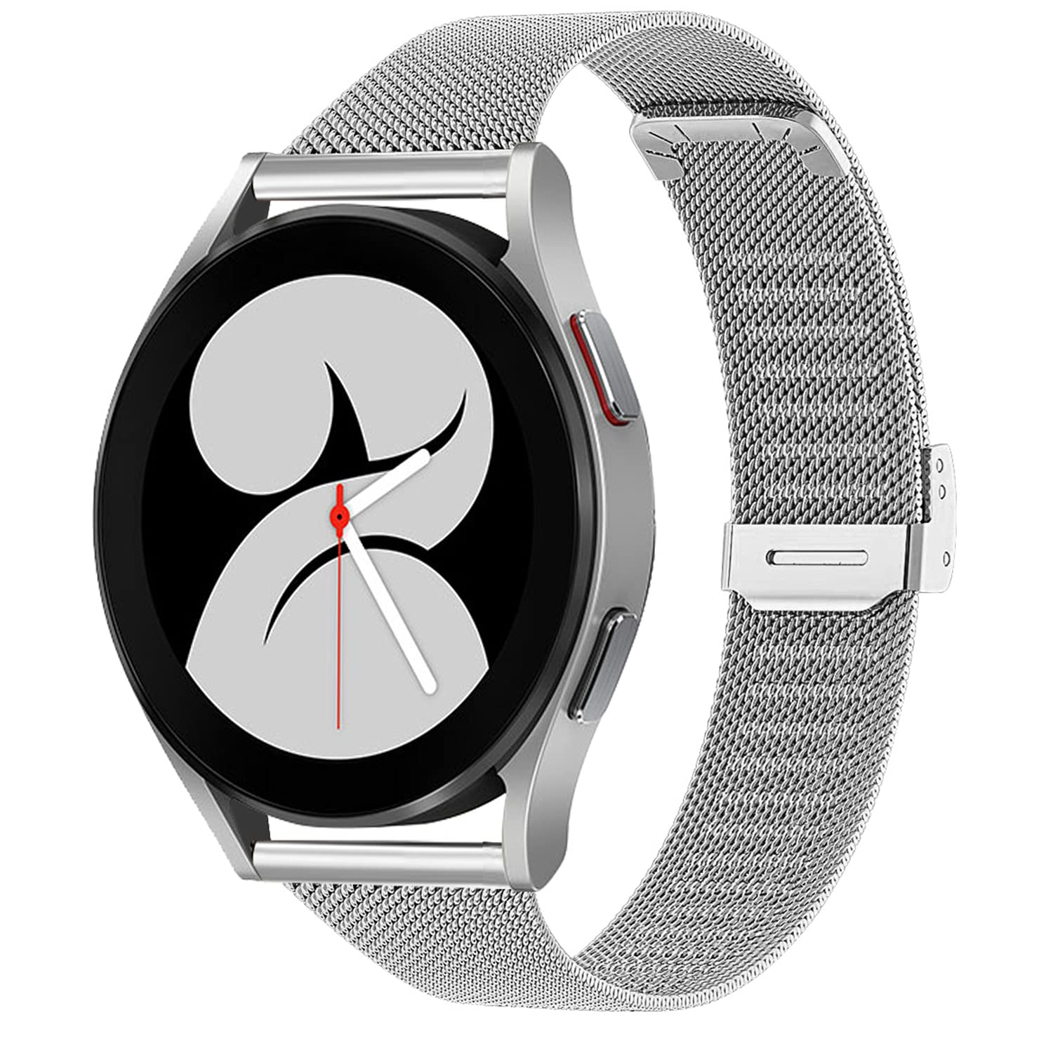 UPZOBU 20mm Quick Release Watch Bands for Samsung Watch 4/Galaxy Watch 4 Classic/Galaxy Active 2/Amazfit GTS/Garmin Venu/Forerunner 55 245 265