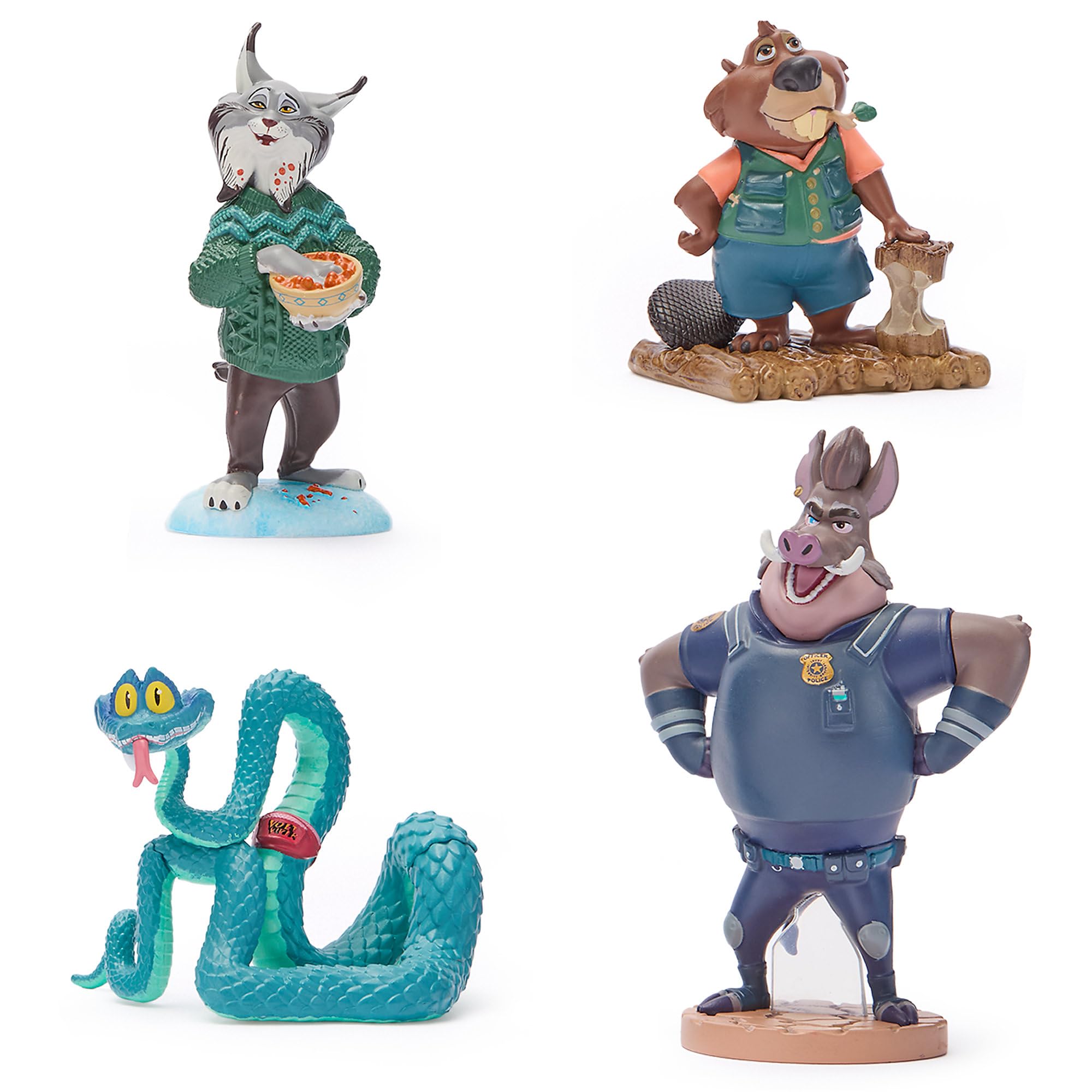 Amazon.com: Disney Store Official Zootopia 2 Figure Set – 8 Fully
