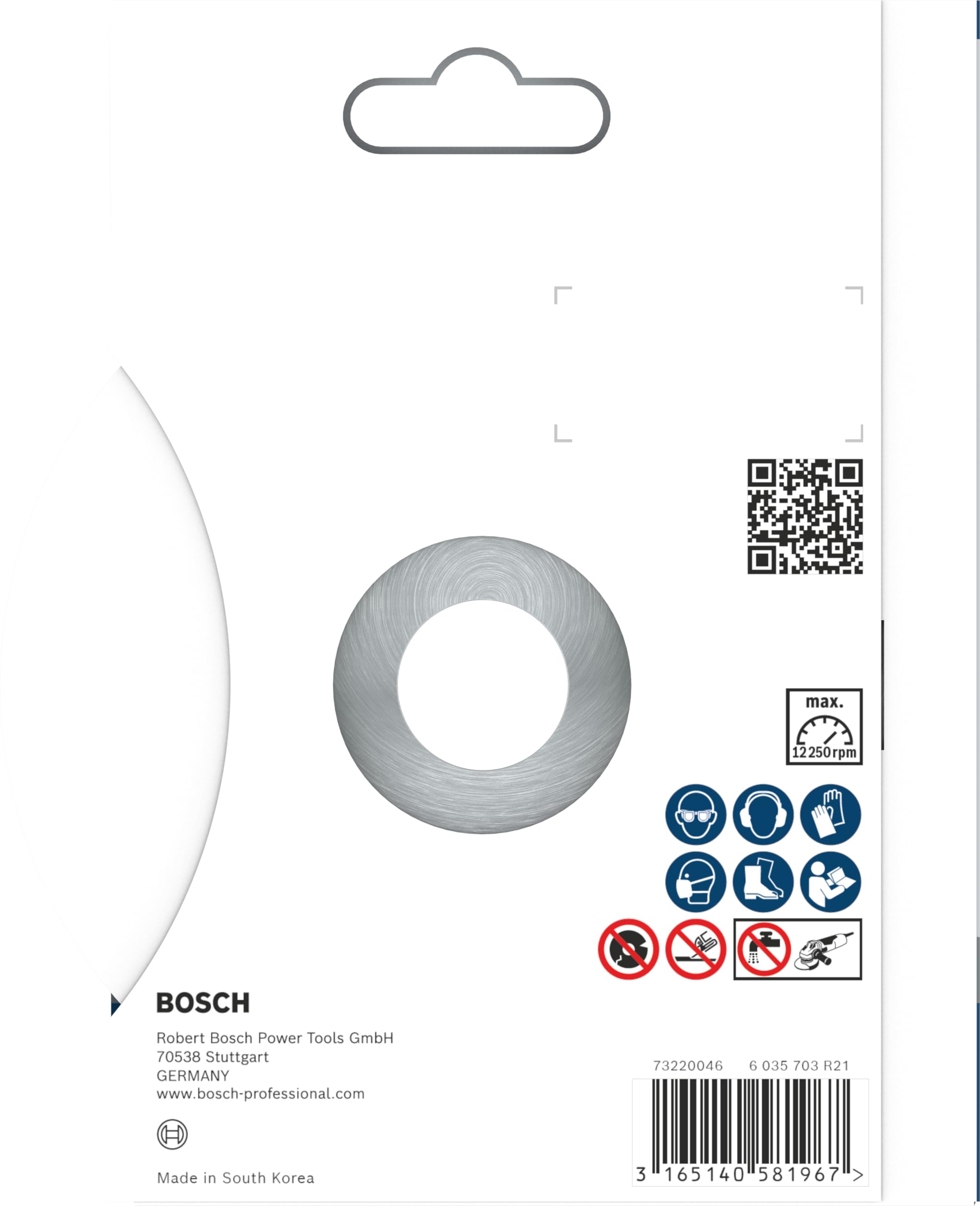 Bosch 2 608 602 690 - Disco de corte de diamante Best for Marble - 125 x 22,23 x 2,2 x 3 mm (pack de 1)