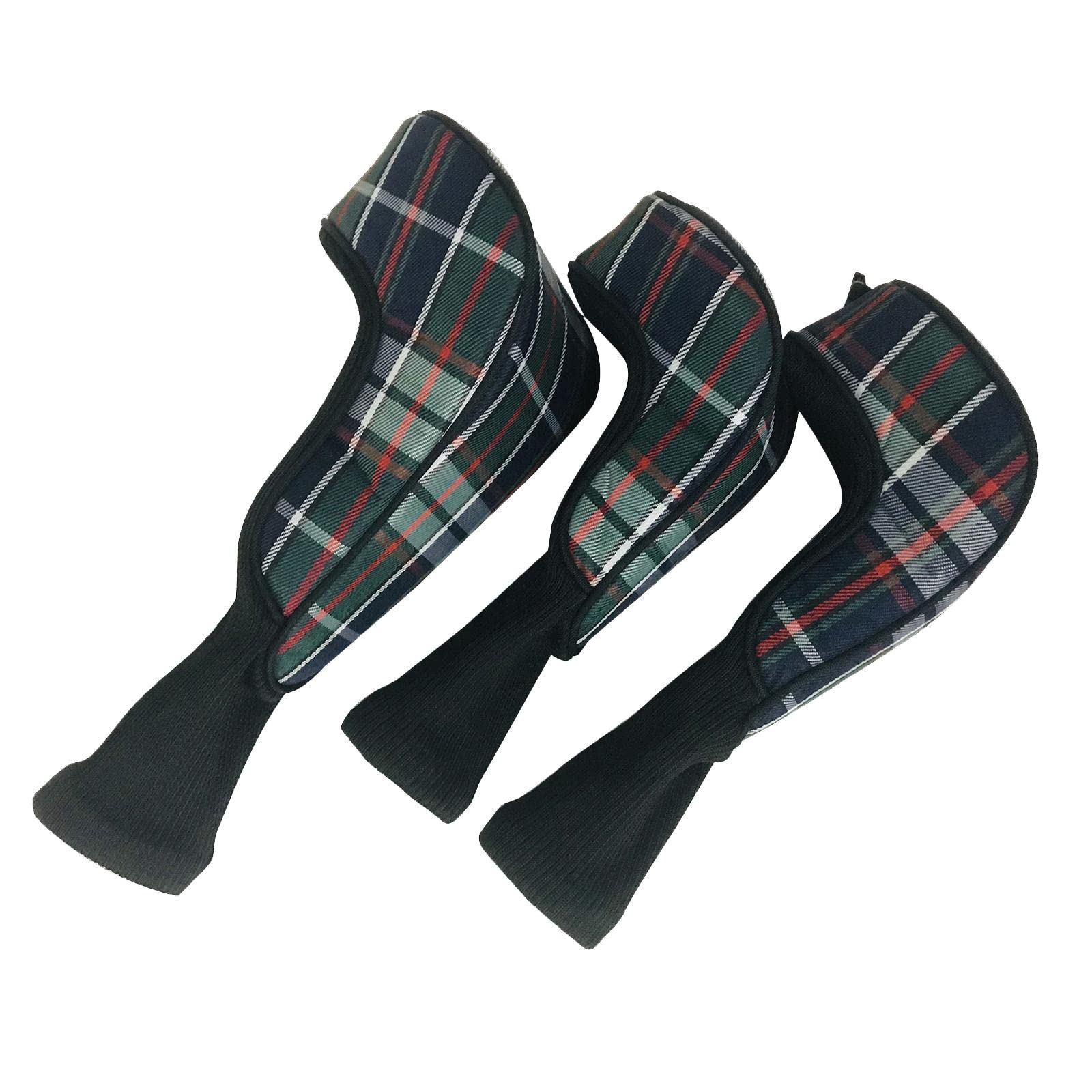 dailymall Copri-Testata per Mazza da Golf Copri-Guaine in Legno da Fairway Copertura Protettiva 1 3 5 7 X 460cc