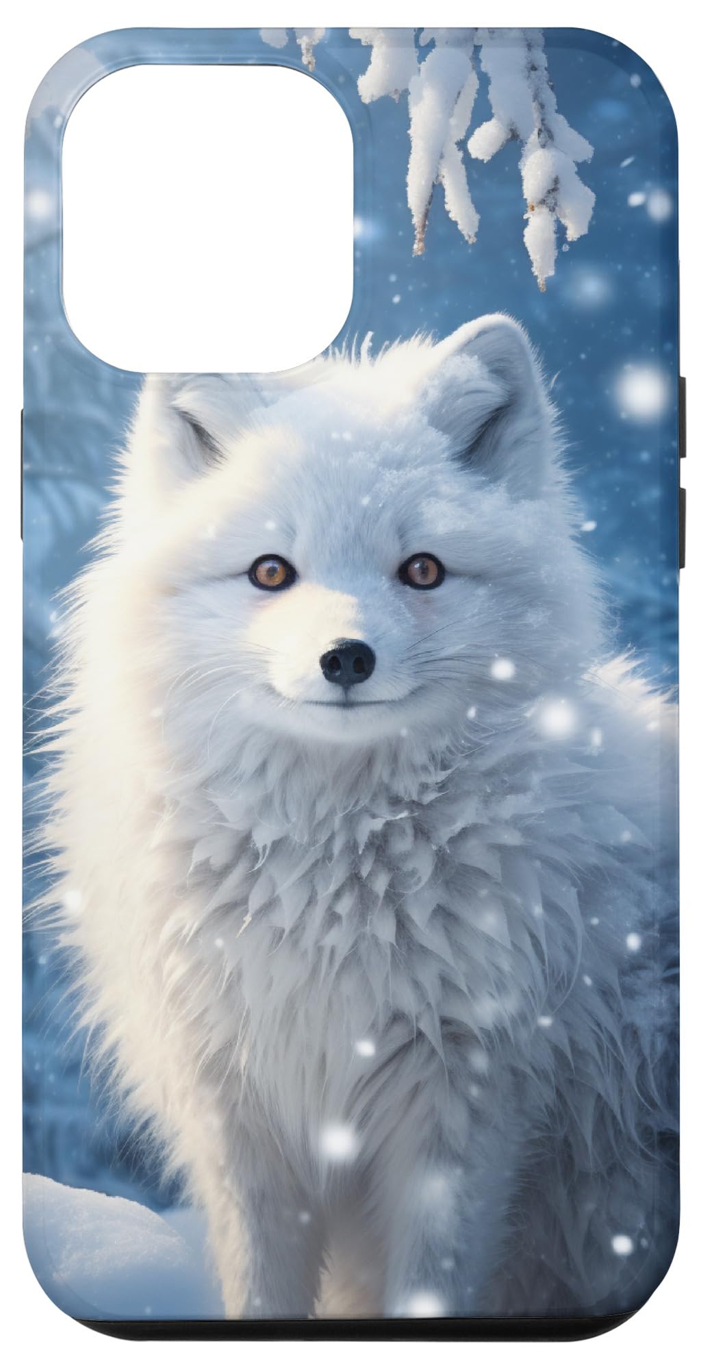 Artic White Fox Snow Snowy Winter Animal Case for iPhone 12 Pro Max