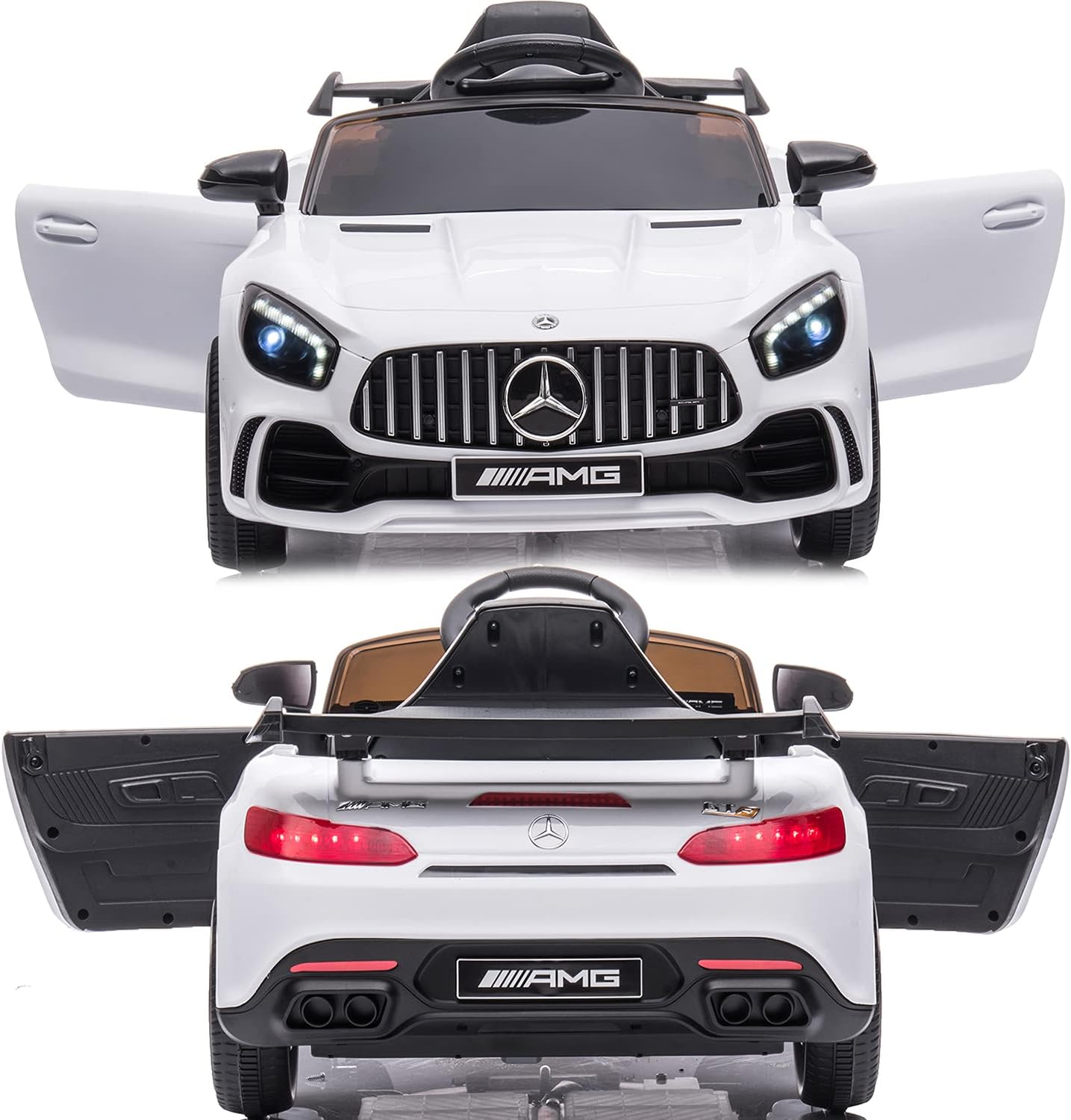 Hot Deals Little Brown box Kids 12V Licensed Mercedes Benz AMG Ride on Car,Driving Battery Operated Vehicle Toy W/ Parent Remote-Control,Music,Sounds& Lights - for Toddler,Baby,Children,3+ Years Old - White 60% Off Discount Little Brown box Kids 12V Licensed Mercedes Benz AMG Ride on Car,Driving Battery Operated Vehicle Toy W/ Parent Remote-Control,Music,Sounds& Lights - for Toddler,Baby,Children,3+ Years Old - White