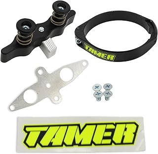 Tamer MX HH-3511 Double Button Motocross Holeshot Device – Fits Honda, Kawasaki, Suzuki, TM, and Yamaha - Black Launch Control System with WDS 2.0 Ring – Dirtbike Start Device – Made in USA