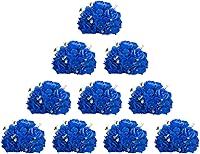Vista 4 de BLOSMON Bolas de Flores Artificiales Centros de Mesa de Boda 2 Piezas 11.8" Lila Flores Falsas Rosa Hortensia Arreglo de Bolas Centro de Mesa