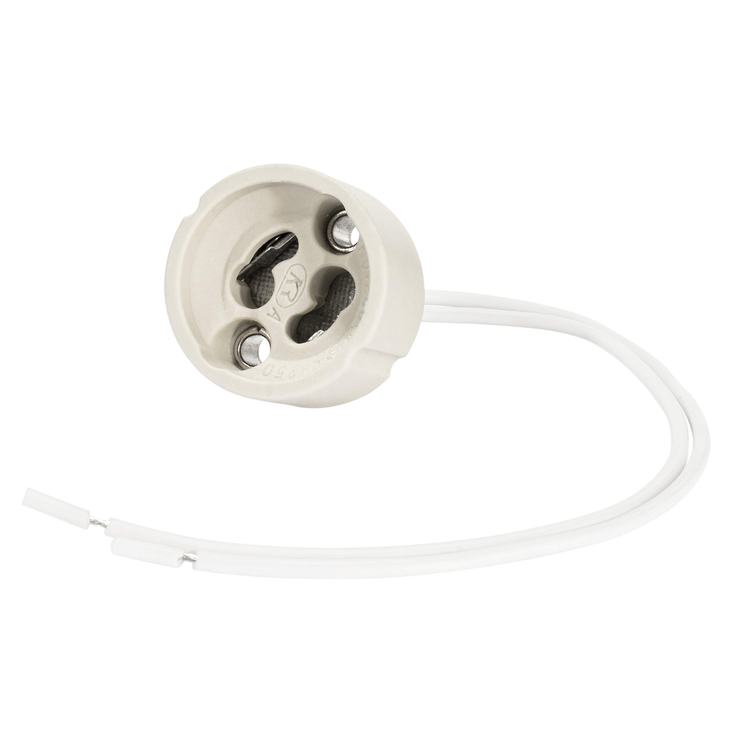 JungesLicht 10er Set Einbaustrahler IP65 Optik: Edelstahl gebürstet GU10 5Watt LED Leuchtmittel 3000Kelvin warm-weiß 420Lumen = 40W Lichtleistung, Leuchtmittel austauschbar, für 55-68mm Bohrlöcher