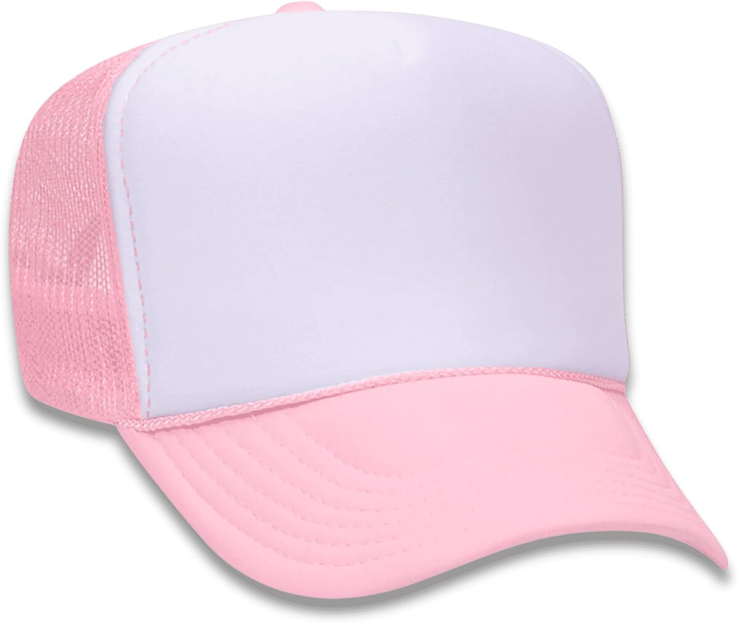Dirty Birdies Social Club Funny Golf Women's Classic 5 Panel Mesh Snap Back Trucker Hat - Image 4