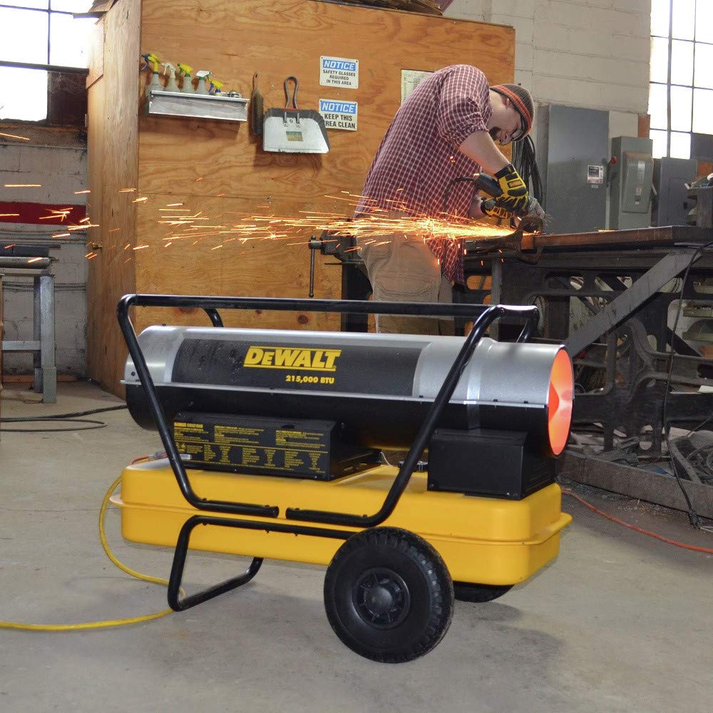 dewalt f340700 dxh215hd forced air kerosene heater