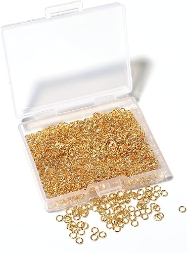 Miniatura 20 de 1000 piezas de anillos abiertos de 3 mm chapados en plata, oro y oro rosa, anillo de salto para hacer joyas de hierro, anillos simples a granel