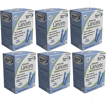 Pharmacist Choice Twist Top 31G Lancets 100s [6 Pack]