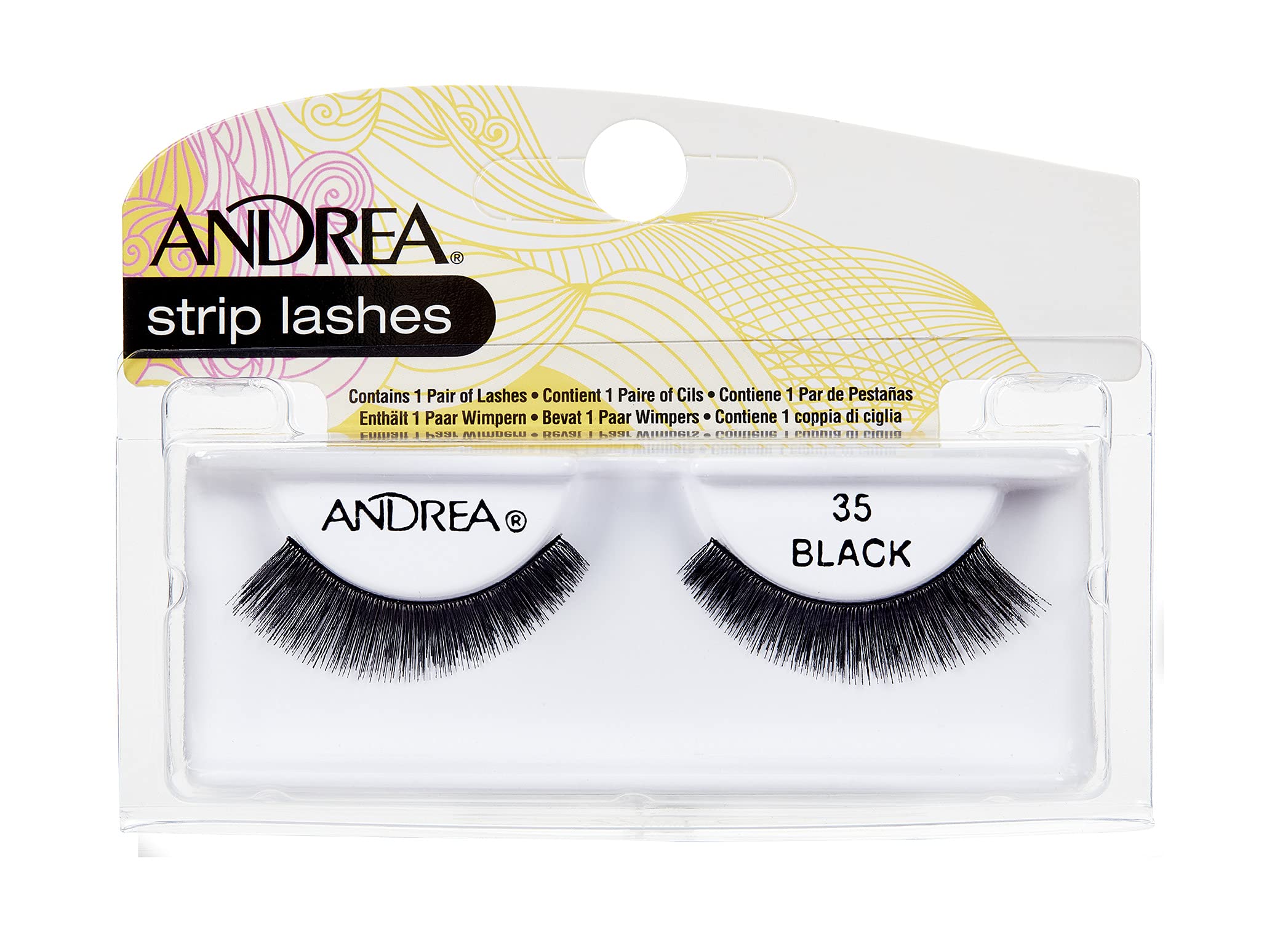 Andrea Style Eyelashes, # 35 Black