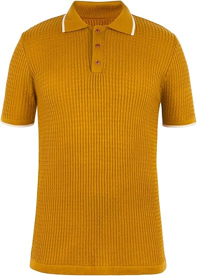André Badi Polo DIMAS Mostaza S. : Amazon.com.mx: Ropa, Zapatos y Accesorios