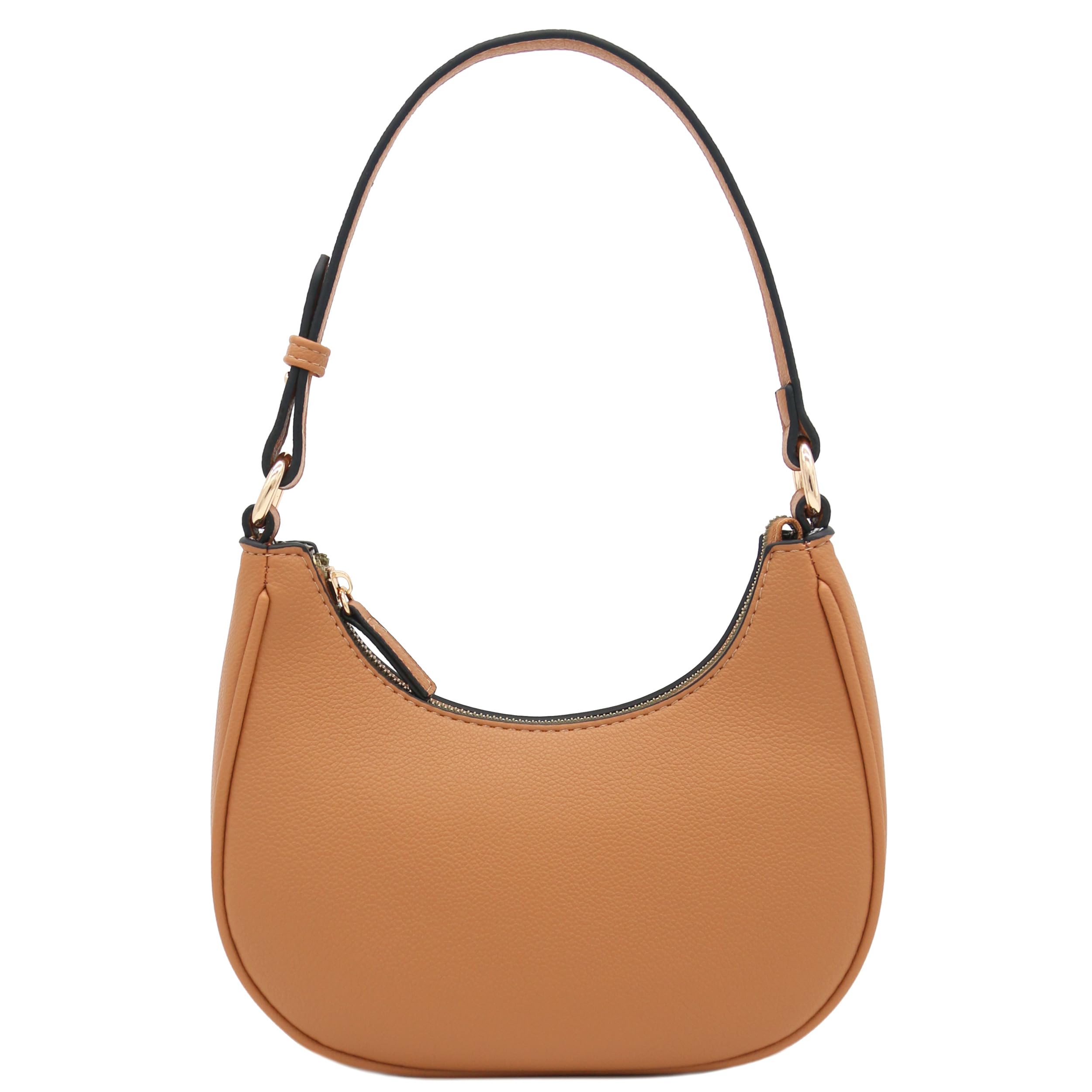 FashionPuzzle Small Crescent Shoulder Bag Underarm Purse