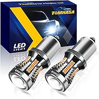 Vista 16 de Bombillas LED 3157 para luz de marcha atrás de respaldo, 6000 K blanco brillante 3056 3156 3057 4157 bombillas LED de repuesto para luces de marcha