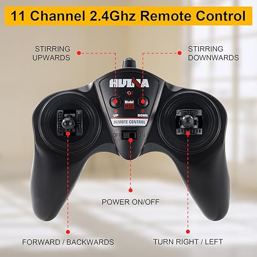 Miniatura 5 de YAZHIYI Camión mezclador de juguete con control remoto de 6 canales, camiones mezcladores de cemento para niños, vehículos de construcción RC